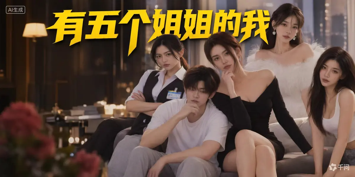 《有五个姐姐的我》AI短剧全集免费看-无删减高清完整版随心看-五个温柔治愈姐姐超甜剧情