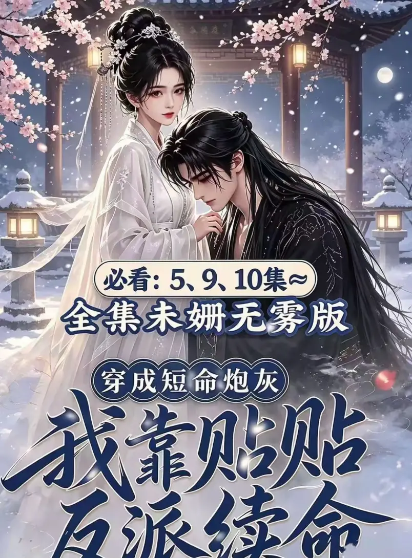 穿书炮灰抱对腿，反派怀里好续命 AI漫剧黄果版《穿成短命炮灰，我靠贴贴反派续命》未删减全集 - 完整版免费看无雾 去雾版完整全集百度迅雷网盘资源分享