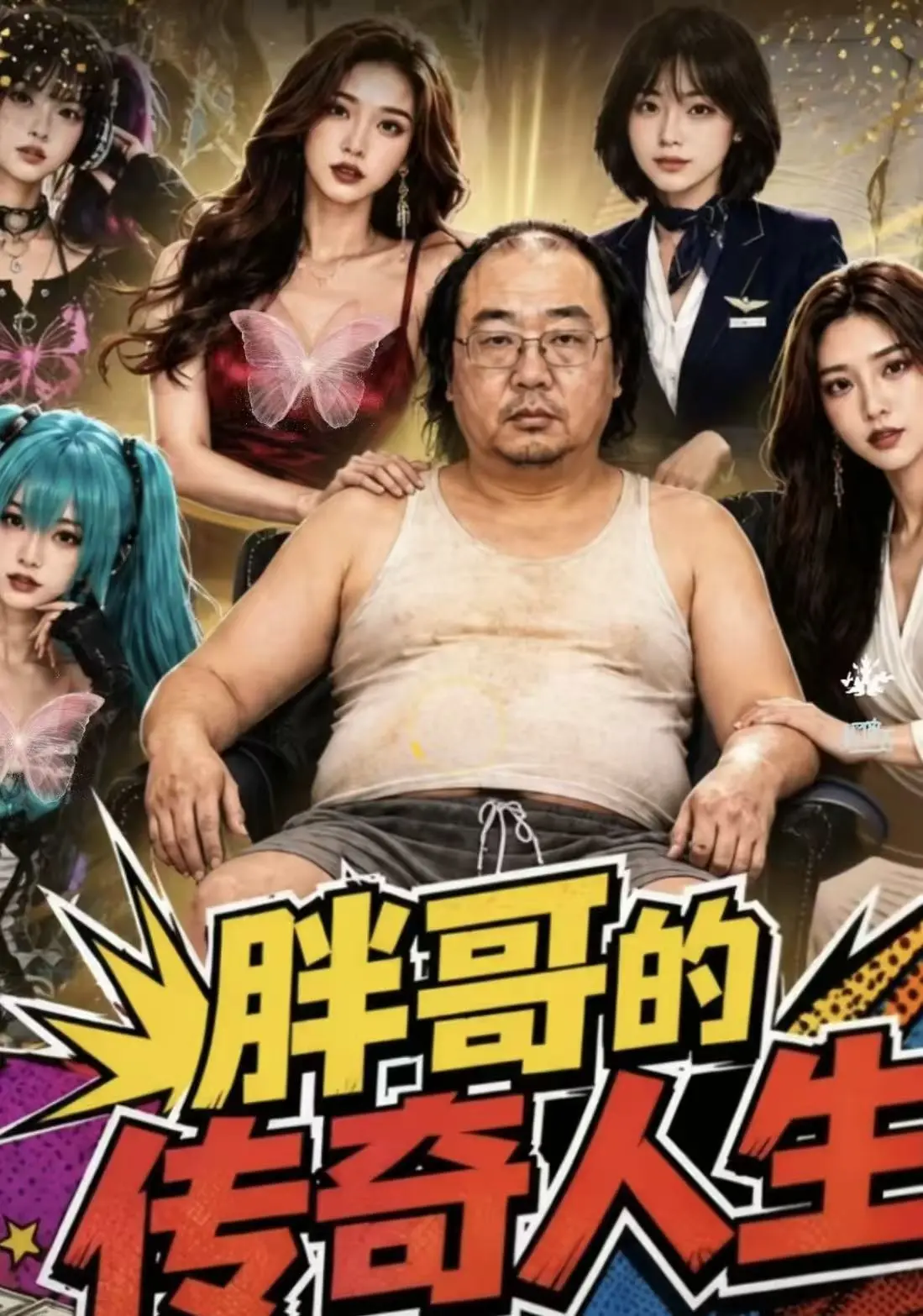 黄果魔改ai短剧《胖哥的传奇人生》-全集无广告免费在线观看-胖哥的传奇人生夸克迅雷百度云网盘全集免费下载
